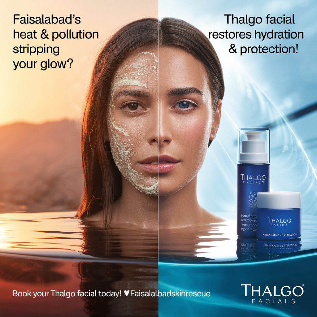 Faisalabad’s Harsh Weather Damaging Your Skin? Discover How Thalgo Facial 2 a split screen lifestyle advertisement f Jzw4FkWZSrucR5ETp3EI8A 8Dj QATlQR6oe lEwiptCw